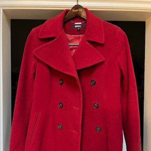 DKNY Double Breasted Peacoat